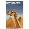 Image 1 : SWISSAIR 1961 TRAVEL POSTER EGYPT IMAGE Swissair 