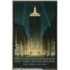 Image 1 : NEW YORK CENTRAL BUILDING POSTER 1930 BONSTELL Ne