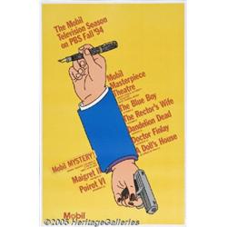 PBS MOBIL POSTER MYSTERY/MASTERPIECE 94 FALL SEAS