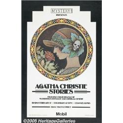 PBS MOBIL POSTER AGATHA CHRISTIE STORIES 1983 PBS