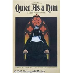 PBS MOBIL POSTER QUIET AS A NUN 1990 NORMAN WALKE