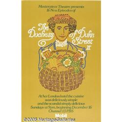 PBS POSTERS(2)DUCHESS DUKE STREET/UPSTAIRS DOWNST