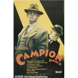 PBS MOBIL POSTER CAMPION II(1990 )PAUL DAVIS PBS 