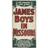 Image 2 : C1890 THEATER POSTER JAMES BOYS IN MISSOURI The J
