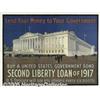 WW I POSTER LEND YOUR MONEY LIBERTY LOAN 1917 Len