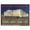 Image 2 : WW I POSTER LEND YOUR MONEY LIBERTY LOAN 1917 Len