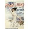 WW I POSTER FIGHT OR ... 1917 CHRISTY(30 X 40) Fi