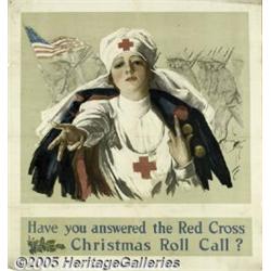 WORLD WAR I POSTER RED CROSS FISHER 1918 Have You