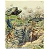 Image 3 : WW I CALENDAR PRINTS (6) WAR THEMES WW I Calender