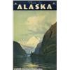 Image 1 : 1933 ORIGINAL POSTER: THIS IS ALASKA LINEN MOUNTE