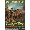 Image 2 : WEMBLEY 1924 TORCHLIGHT TATTOO POSTER Torchlight 
