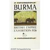 Image 1 : BRITISH EMPIRE EXHIBITION POSTER BURMA1924 Britis