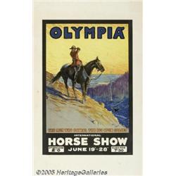 OLYMPIA LONDON 1930 HORSE SHOW ALDIN Olympia Hors