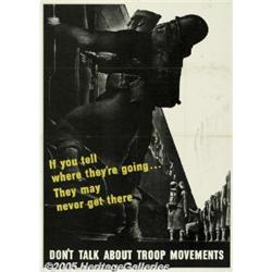 WORLD WAR II POSTER IF YOU TELL...1943 If You Tel