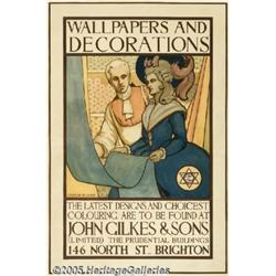 WALPAPER/DECOR 1900 POSTER BRIGHTON U.K. Wallpape
