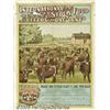 Image 1 : C1900 INTERNATIONAL STOCK FOOD CATTLE POSTER Inte