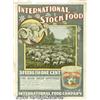 Image 2 : C1900 INTERNATIONAL STOCK FOOD SHEEP POSTER Inter