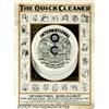 Image 1 : 1895 QUICK CLEANER ADVERTISING POSTER Internation