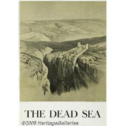 1973 ISRAEL TRAVEL POSTERS (2) DEAD SEA Jerusalem