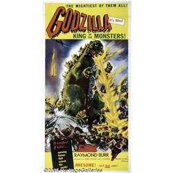 Godzilla (Toho, 1956) Three Sheet (41" X 81") Sty