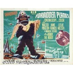 Forbidden Planet (Loews - MGM, 1956) Half Sheet (