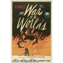 The War of the Worlds (Paramount, 1953) One Sheet