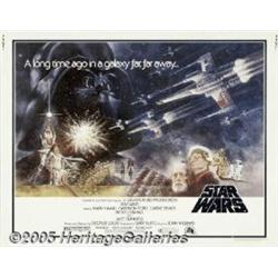 Star Wars (20th Century Fox, 1976) Half Sheet (22