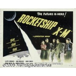 Rocketship X-M (Lippert, 1950). Half Sheet (22" X
