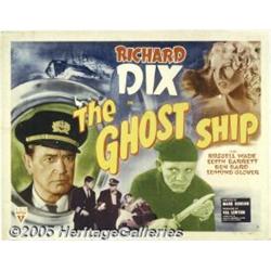 The Ghost Ship (RKO, 1943) Half Sheet (22" X 28")