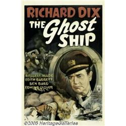 The Ghost Ship (RKO, 1943) One Sheet (27" X 41").