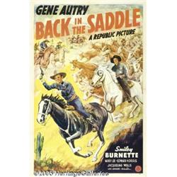Back in the Saddle (Republic, 1941) One Sheet (27
