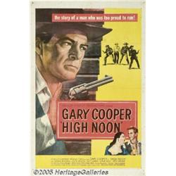 High Noon (United Artists, 1952) One Sheet (27" X