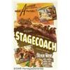 Image 2 : Stagecoach (United Artists, R-1944) One Sheet (27