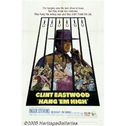 Hang 'Em High (United Artists, 1968) One Sheet (2