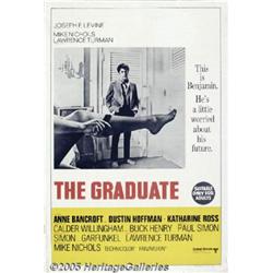The Graduate (United Artists, 1967) Australian On