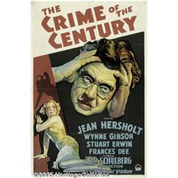 The Crime of the Century (Paramount, 1933) One Sh