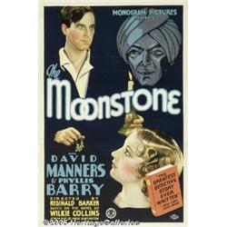 The Moonstone (Monogram, 1934) One Sheet (27" X 4