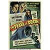 Image 2 : Pearl of Death (Universal, 1944) One Sheet (27" X