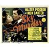 Image 1 : Sky Murder (MGM, 1940) Half Sheet (22" X 28"). Th