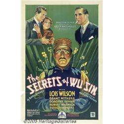 Secrets of Wu Sin (Chesterfield, 1932) One Sheet 
