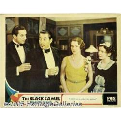 The Black Camel (Fox, 1931). Lobby Card (11" X 14