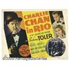 Image 2 : Charlie Chan in Rio (20th Century Fox, 1941) Lobb