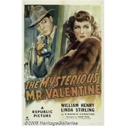 The Mysterious Mr. Valentine (Republic, 1946) One