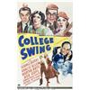 Image 2 : College Swing (Paramount, 1938) One Sheet (27" X 