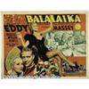 Image 2 : Balalaika (MGM, 1939) Half Sheet (22" X 28"). Nel