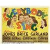 Image 2 : Everybody Sing (MGM, 1938) Title Lobby Card (11" 