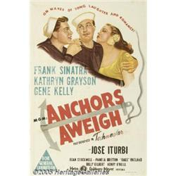 Anchors Aweigh (MGM, 1945) Australian One Sheet (
