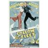 Image 1 : Follow the Fleet (RKO, 1936) One Sheet (27" X 41"