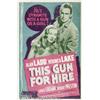 Image 2 : This Gun For Hire (Paramount, R-1945) Poster (40"