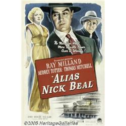 Alias Nick Beal (Paramount, 1949) One Sheet (27" 